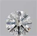 Natural Diamond 1.57 Carats, Round with Excellent Cut, G Color, VVS1 Clarity and Certified by GIA