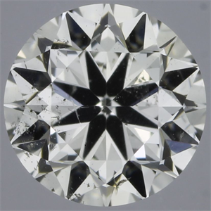 Picture of Natural Diamond 0.40 Carats, Round with Good Cut, K Color, SI1 Clarity and Certified by GIA