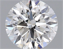 Natural Diamond 0.40 Carats, Round with Very Good Cut, G Color, VS1 Clarity and Certified by GIA