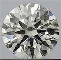 Natural Diamond 0.41 Carats, Round with Excellent Cut, I Color, SI1 Clarity and Certified by GIA