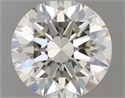 Natural Diamond 0.48 Carats, Round with Excellent Cut, J Color, VS1 Clarity and Certified by IGI