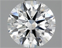 Natural Diamond 1.84 Carats, Round with Excellent Cut, F Color, SI1 Clarity and Certified by GIA