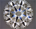 Natural Diamond 3.51 Carats, Round with Excellent Cut, J Color, SI2 Clarity and Certified by GIA