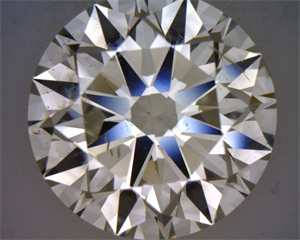 Picture of Natural Diamond 3.51 Carats, Round with Excellent Cut, J Color, SI2 Clarity and Certified by GIA