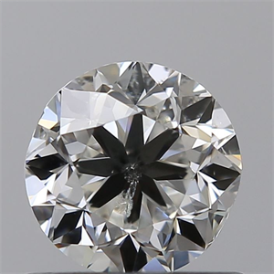 Picture of Natural Diamond 0.70 Carats, Round with Good Cut, G Color, I1 Clarity and Certified by GIA