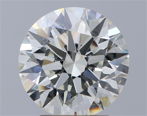 Picture of Natural Diamond 3.02 Carats, Round with Excellent Cut, J Color, VS1 Clarity and Certified by GIA