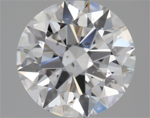 Picture of Natural Diamond 3.01 Carats, Round with Excellent Cut, E Color, SI1 Clarity and Certified by GIA