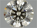 Natural Diamond 0.40 Carats, Round with Excellent Cut, K Color, VS2 Clarity and Certified by IGI