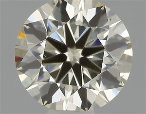 Picture of Natural Diamond 0.40 Carats, Round with Excellent Cut, K Color, VS2 Clarity and Certified by IGI