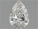 Natural Diamond 1.71 Carats, Pear with  Cut, F Color, VS1 Clarity and Certified by GIA