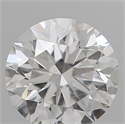 Natural Diamond 0.40 Carats, Round with Very Good Cut, E Color, I1 Clarity and Certified by GIA