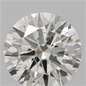 Natural Diamond 0.41 Carats, Round with Excellent Cut, I Color, SI2 Clarity and Certified by IGI