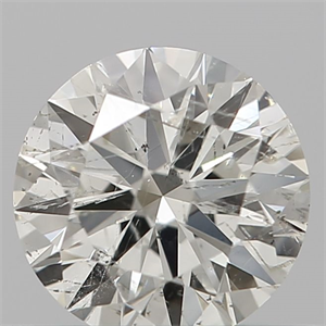 Picture of Natural Diamond 0.41 Carats, Round with Excellent Cut, I Color, SI2 Clarity and Certified by IGI