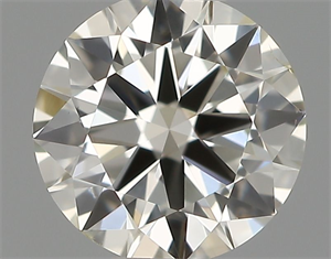 Picture of Natural Diamond 0.40 Carats, Round with Excellent Cut, H Color, VS2 Clarity and Certified by IGI