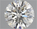 Natural Diamond 0.40 Carats, Round with Excellent Cut, H Color, VS1 Clarity and Certified by IGI