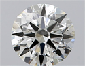 Natural Diamond 0.46 Carats, Round with Excellent Cut, I Color, SI2 Clarity and Certified by GIA