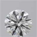 Natural Diamond 4.01 Carats, Round with Excellent Cut, H Color, VS1 Clarity and Certified by GIA