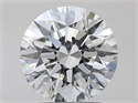 Natural Diamond 1.80 Carats, Round with Excellent Cut, I Color, VVS1 Clarity and Certified by GIA