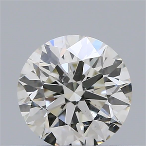 Picture of Natural Diamond 0.40 Carats, Round with Excellent Cut, H Color, SI1 Clarity and Certified by IGI