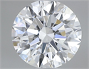 Natural Diamond 0.45 Carats, Round with Excellent Cut, E Color, VS1 Clarity and Certified by GIA