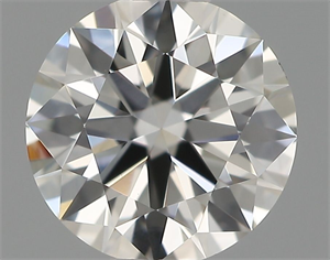 Picture of Natural Diamond 0.55 Carats, Round with Excellent Cut, I Color, VS1 Clarity and Certified by IGI