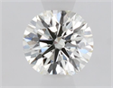 Natural Diamond 0.51 Carats, Round with Excellent Cut, I Color, VVS2 Clarity and Certified by IGI