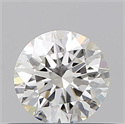 Natural Diamond 0.48 Carats, Round with Excellent Cut, H Color, VS2 Clarity and Certified by GIA