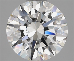 Picture of Natural Diamond 2.02 Carats, Round with Excellent Cut, G Color, VS2 Clarity and Certified by GIA