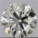 Natural Diamond 0.40 Carats, Round with Very Good Cut, G Color, VVS1 Clarity and Certified by GIA