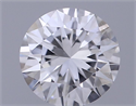 Natural Diamond 0.40 Carats, Round with Good Cut, G Color, SI2 Clarity and Certified by GIA