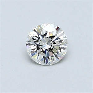 Picture of Natural Diamond 0.41 Carats, Round with Very Good Cut, G Color, VS1 Clarity and Certified by GIA