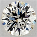 Natural Diamond 0.51 Carats, Round with Excellent Cut, K Color, VS1 Clarity and Certified by GIA