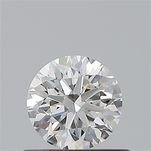 Picture of Natural Diamond 0.43 Carats, Round with Excellent Cut, E Color, VS2 Clarity and Certified by GIA