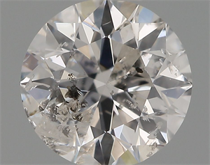 Picture of Natural Diamond 0.60 Carats, Round with Excellent Cut, G Color, I1 Clarity and Certified by IGI