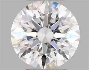 Picture of Natural Diamond 0.41 Carats, Round with Excellent Cut, E Color, VS1 Clarity and Certified by GIA