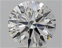 Natural Diamond 2.01 Carats, Round with Excellent Cut, I Color, VS2 Clarity and Certified by GIA