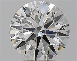 Picture of Natural Diamond 2.01 Carats, Round with Excellent Cut, I Color, VS2 Clarity and Certified by GIA