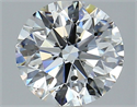 Natural Diamond 2.27 Carats, Round with Excellent Cut, E Color, SI2 Clarity and Certified by GIA