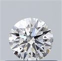 Natural Diamond 0.45 Carats, Round with Very Good Cut, H Color, VS1 Clarity and Certified by GIA