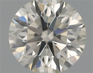 Picture of Natural Diamond 0.45 Carats, Round with Excellent Cut, J Color, SI1 Clarity and Certified by IGI