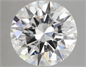 Natural Diamond 5.01 Carats, Round with Excellent Cut, G Color, VS1 Clarity and Certified by IGI