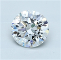 Natural Diamond 1.53 Carats, Round with Excellent Cut, G Color, VVS1 Clarity and Certified by GIA