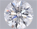 Natural Diamond 0.40 Carats, Round with Excellent Cut, D Color, VS2 Clarity and Certified by GIA