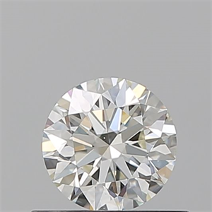 Picture of Natural Diamond 0.50 Carats, Round with Excellent Cut, K Color, VS2 Clarity and Certified by GIA