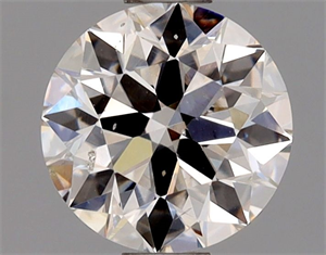 Picture of Natural Diamond 0.60 Carats, Round with Excellent Cut, J Color, SI2 Clarity and Certified by GIA