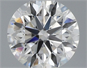 Natural Diamond 0.40 Carats, Round with Excellent Cut, F Color, VS2 Clarity and Certified by GIA