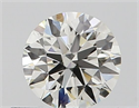 Natural Diamond 0.40 Carats, Round with Excellent Cut, I Color, VS2 Clarity and Certified by GIA