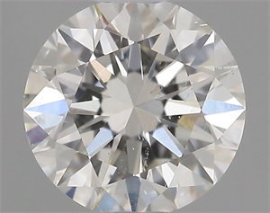 Picture of Natural Diamond 0.40 Carats, Round with Very Good Cut, H Color, SI2 Clarity and Certified by GIA