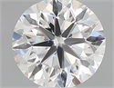 Natural Diamond 0.40 Carats, Round with Very Good Cut, F Color, VS2 Clarity and Certified by GIA