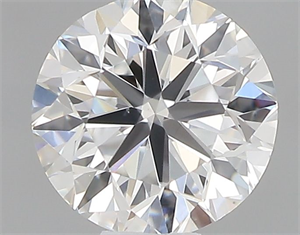 Picture of Natural Diamond 0.40 Carats, Round with Very Good Cut, F Color, VS2 Clarity and Certified by GIA